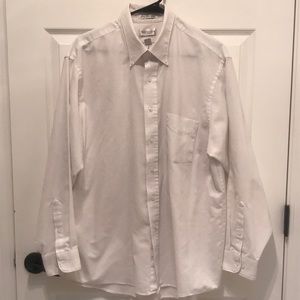 White, long sleeve, Oxford
